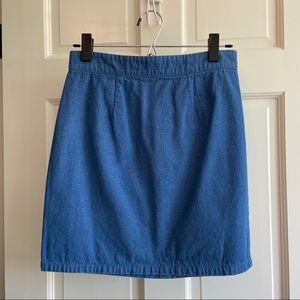 BB Dakota Denim Pencil Mini Skirt